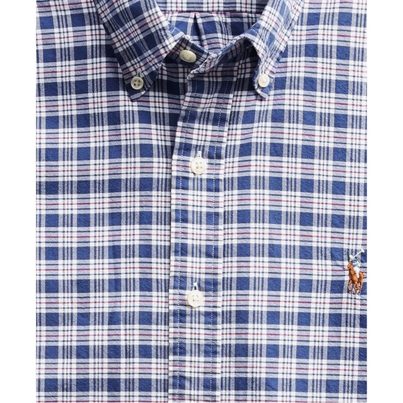 RALPH LAUREN • Men’s Classic Fit Button Down Collared Shirt - Picture 4 of 4